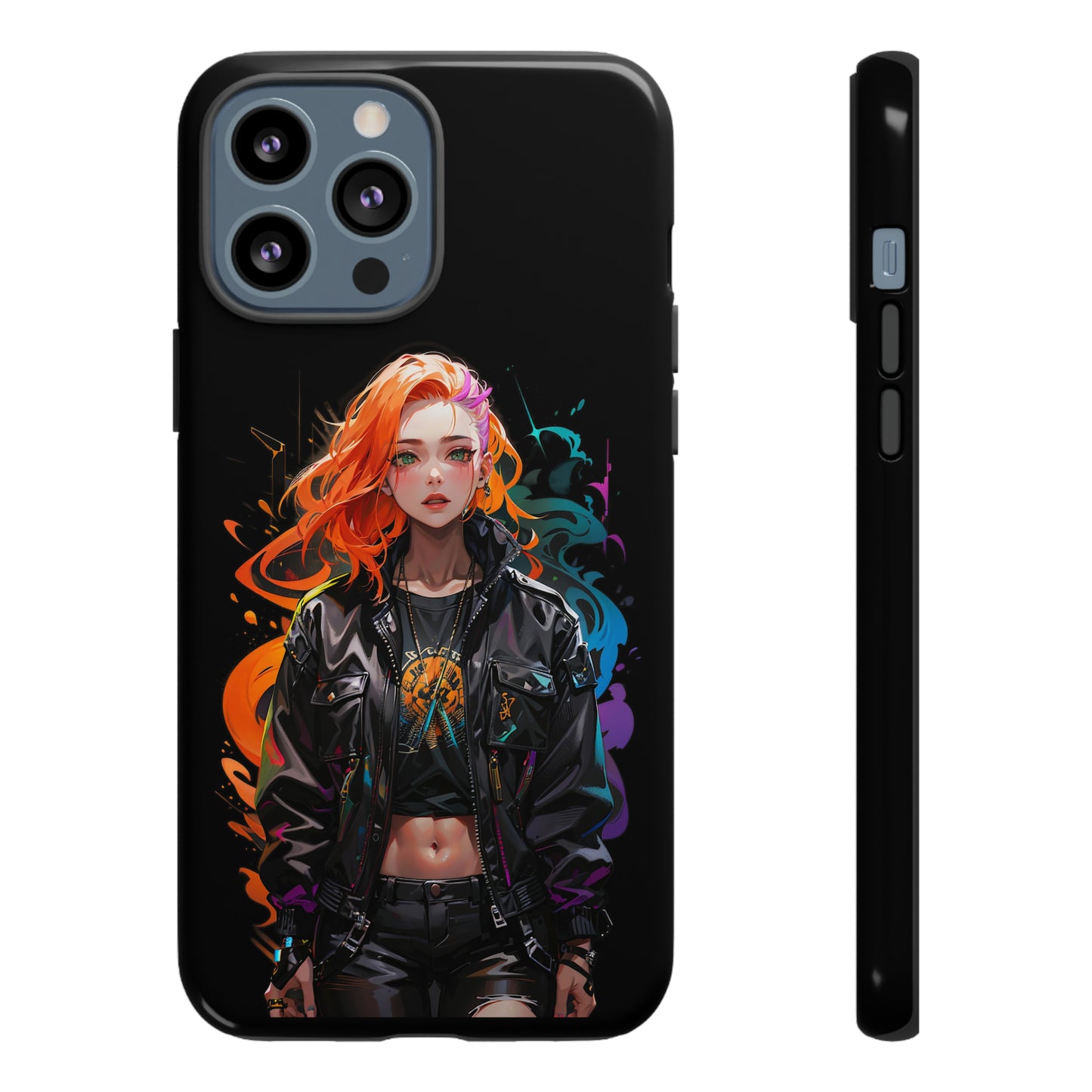 Cyberfunk Girl Tough Case