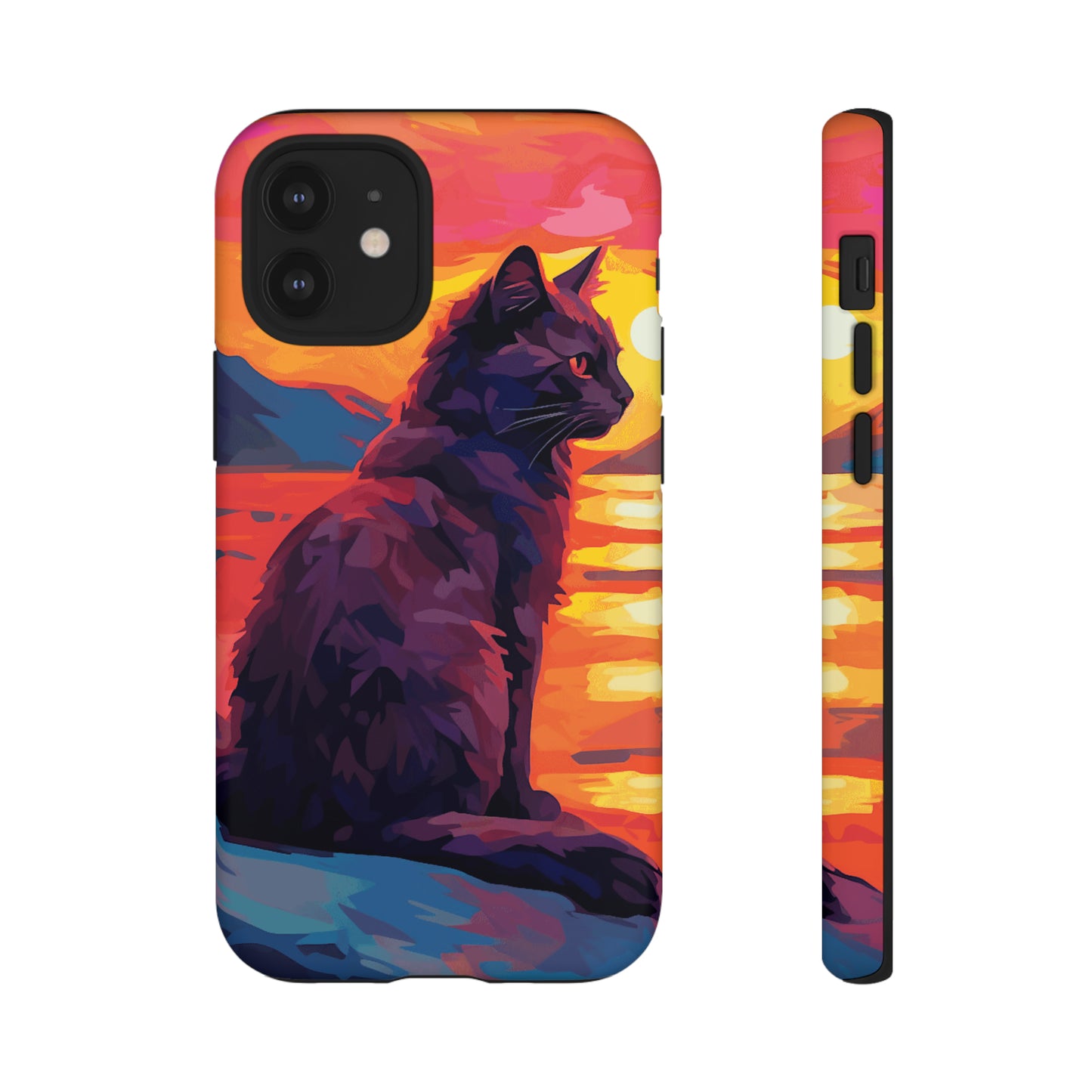 Sunset Cat Tough Case