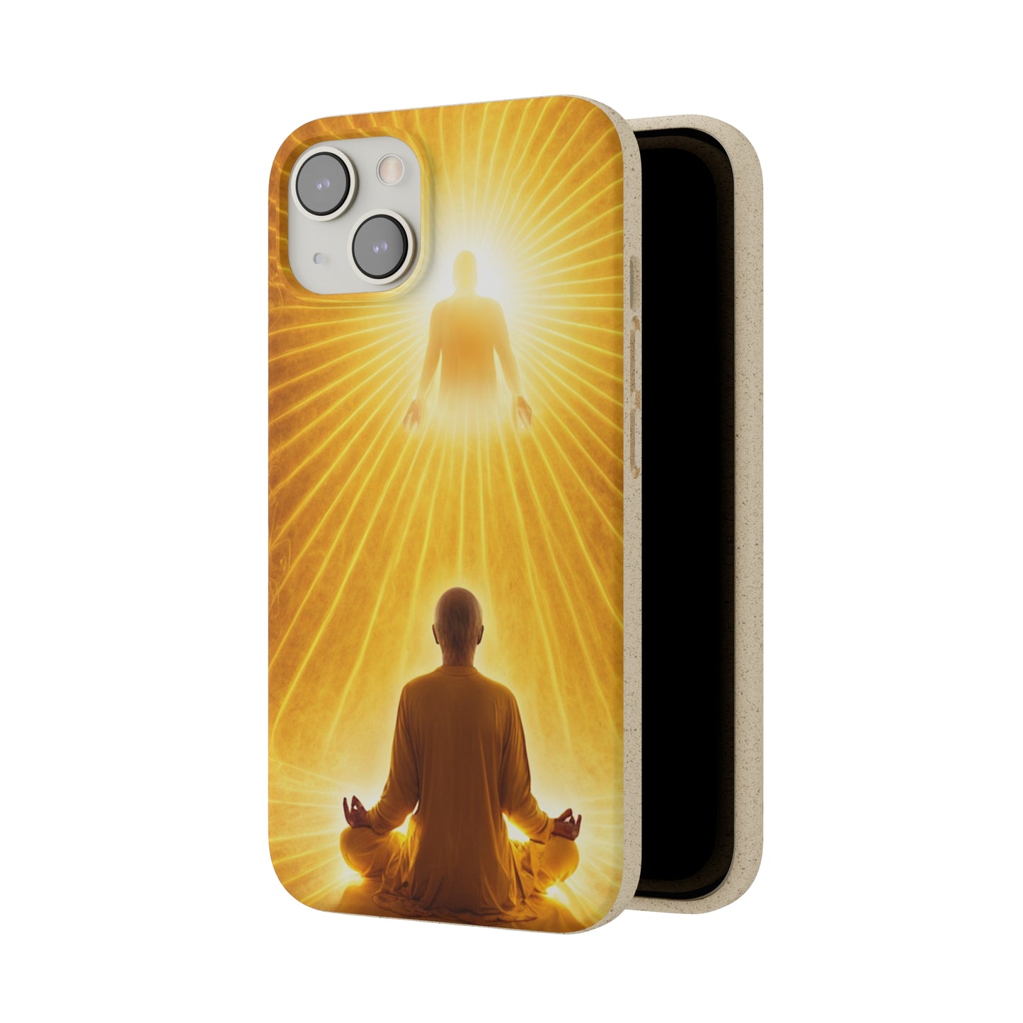 Meditative Monk Biodegradable Case