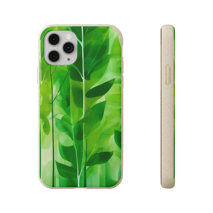 Leafy Elegance Biodegradable Case