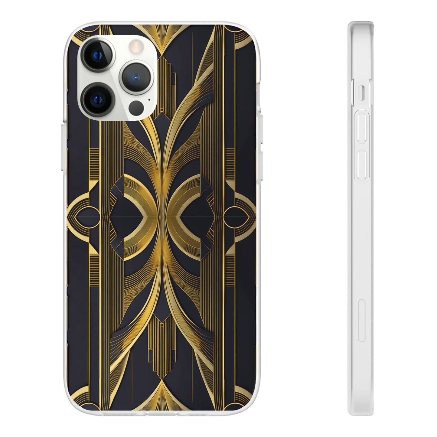 Abstract Golden Flexi Case