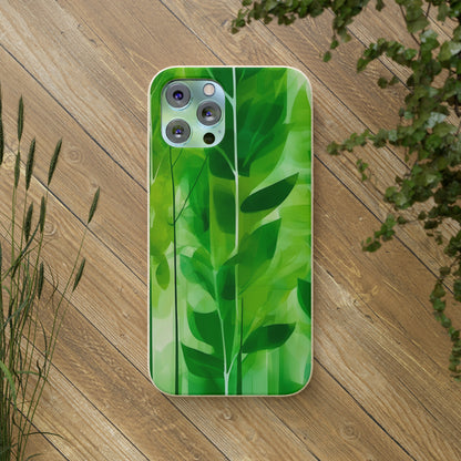 Leafy Elegance Biodegradable Case