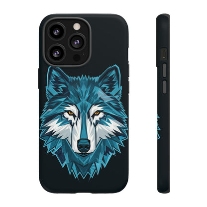 Cubism Wolf Art Tough Case