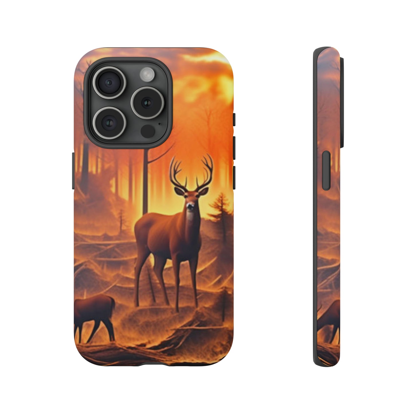 Deer Painting Tough Case