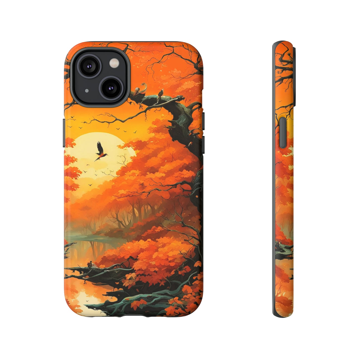 Sunset Tree Tough Case