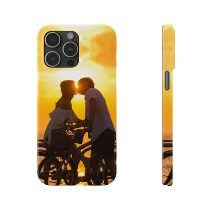 Sunset Kiss Slim Phone Case