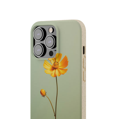 Lone Flower Biodegradable Case