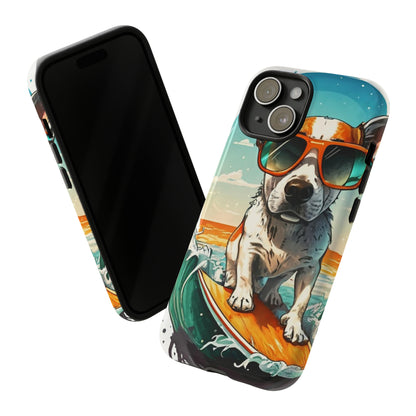 Dog Surfer Tough Case