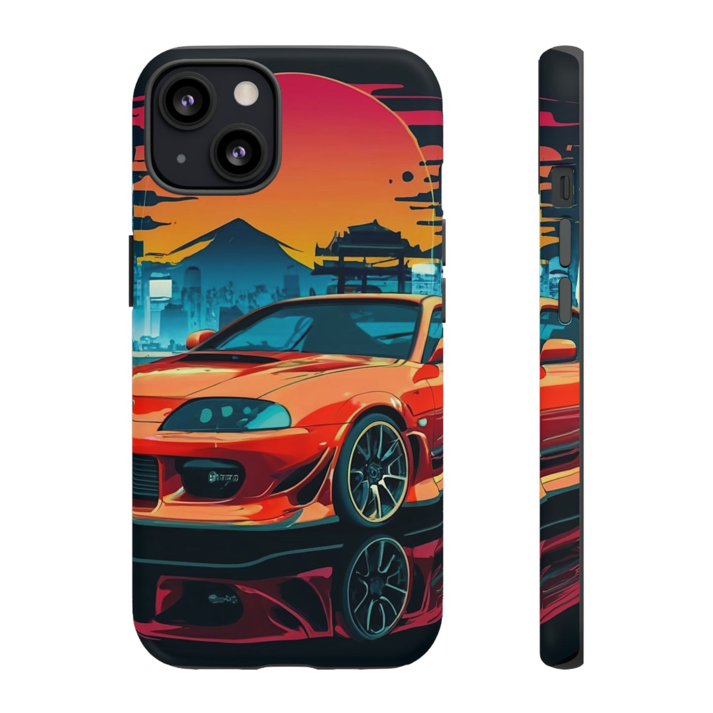 Anime Neon Car Tough Case