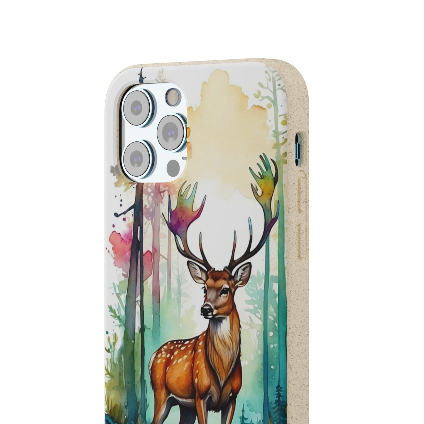 Forest Majesty Deer Biodegradable Case