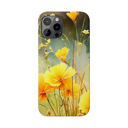 Wild Flower Slim Phone Case - Colorwink