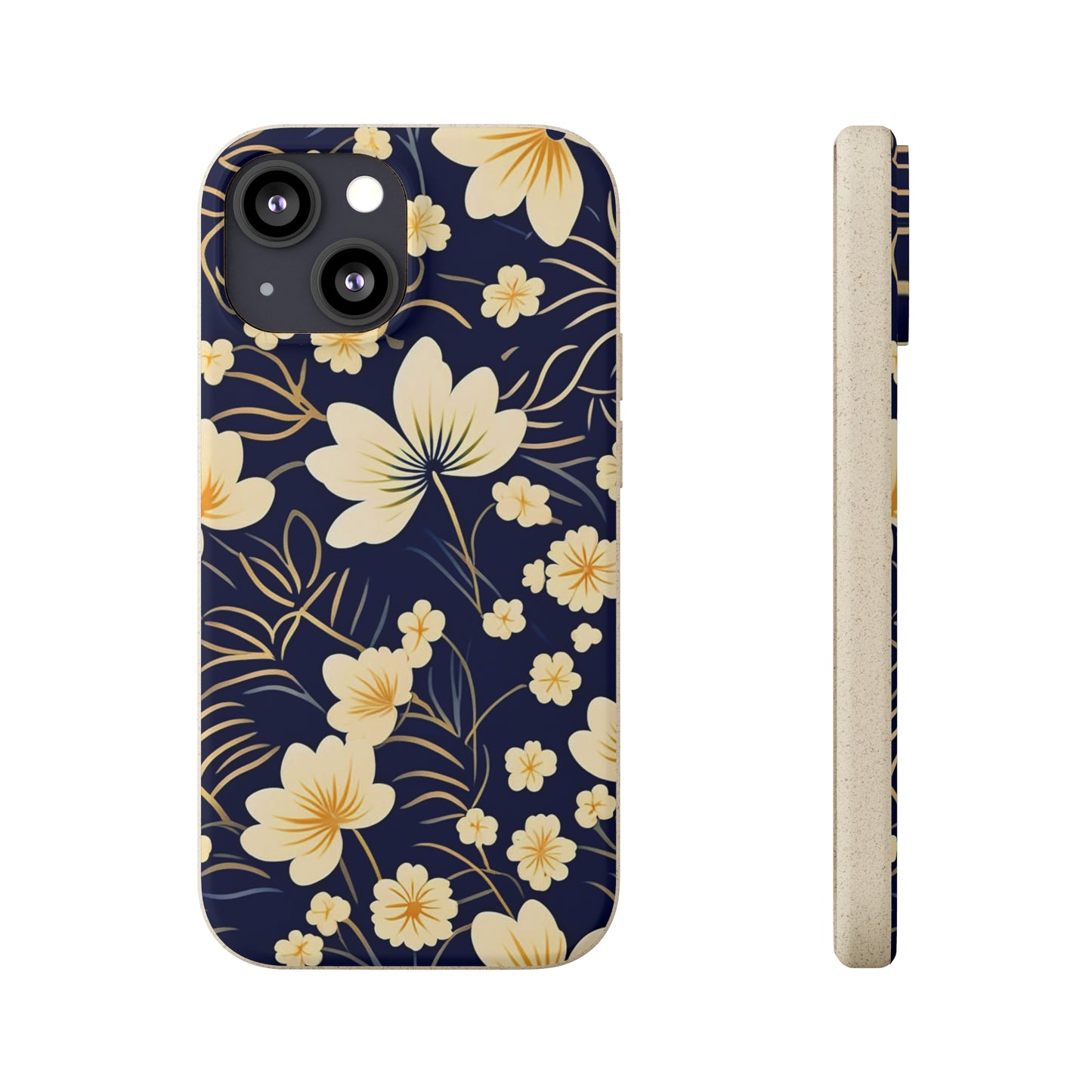 Flower Paint Biodegradable Case