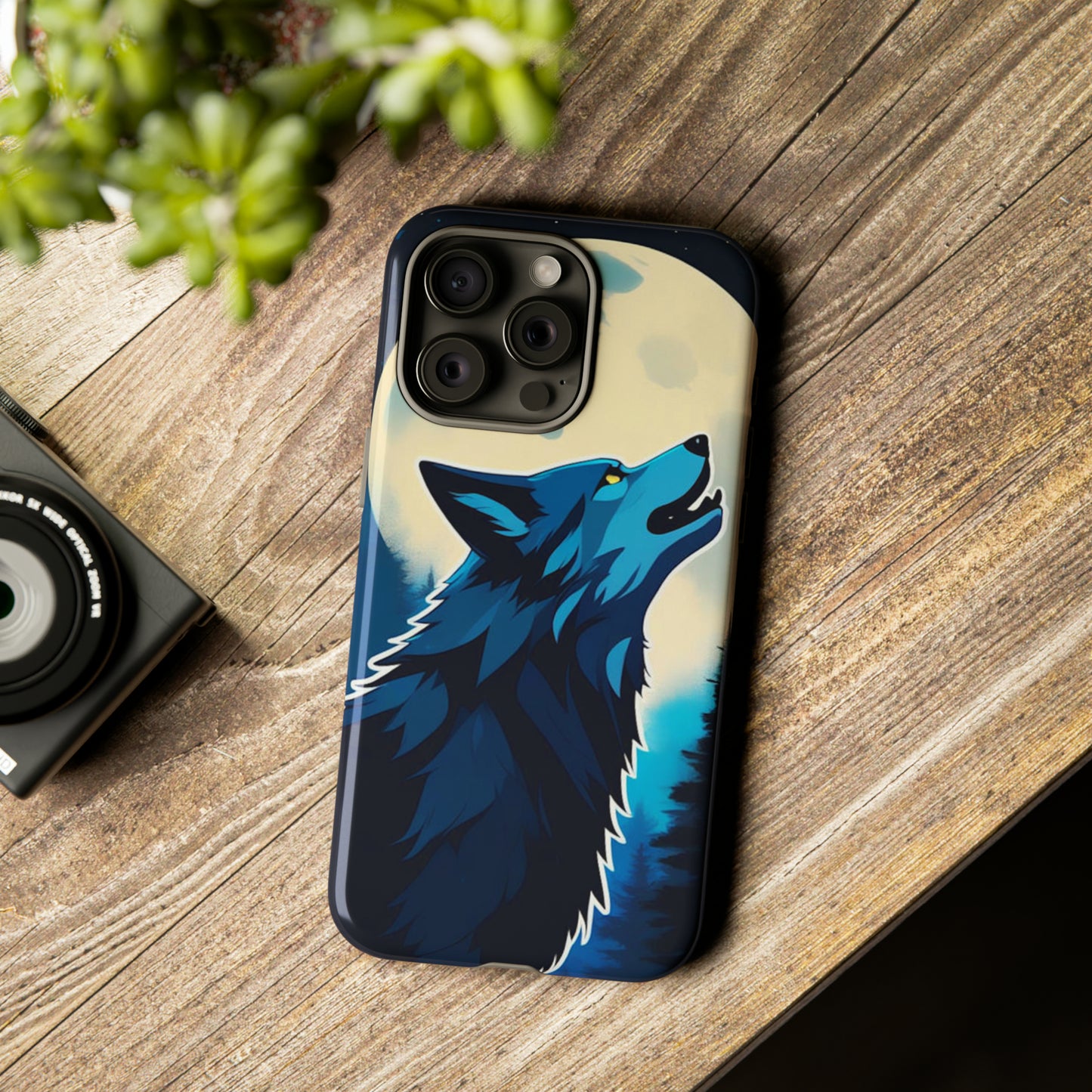 Wolf Howling Tough Case