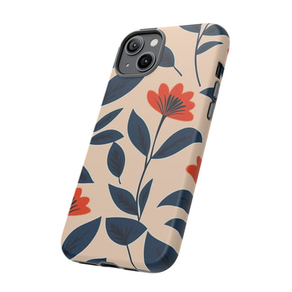 Floral Pattern Tough Case