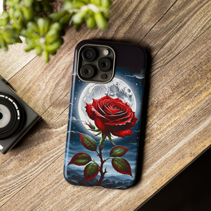 Moonlit Rose Tough Case