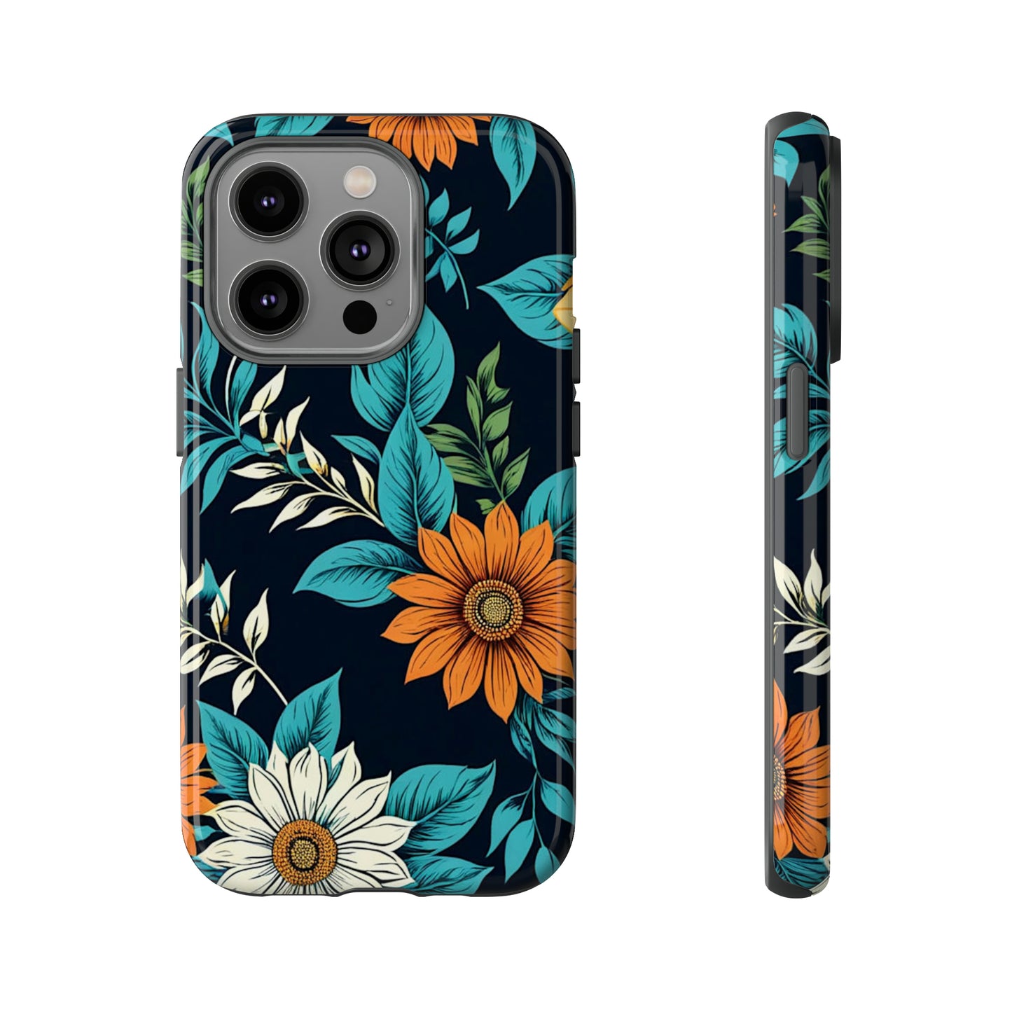 Flower Designs Pattern Tough Case