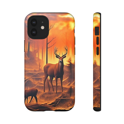 Deer Painting Tough Case