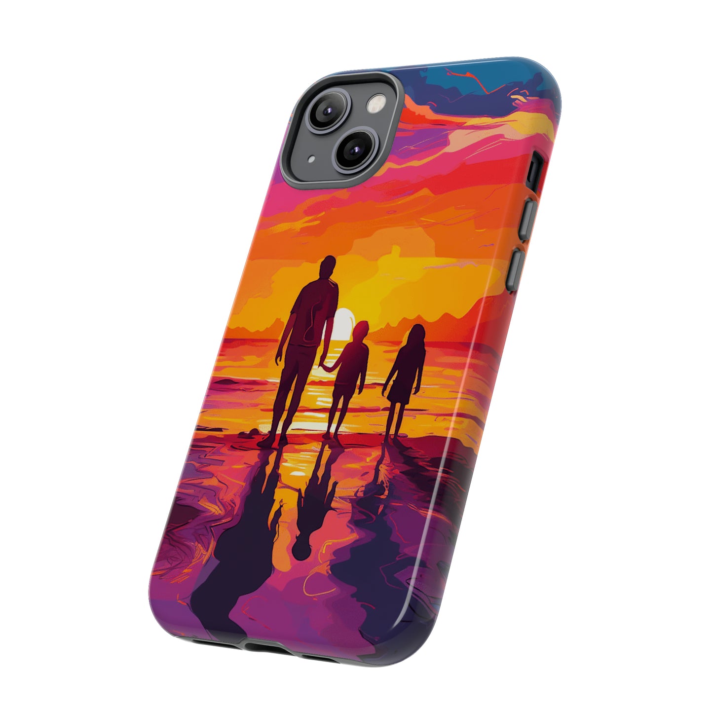 Family Sunset Tough Case