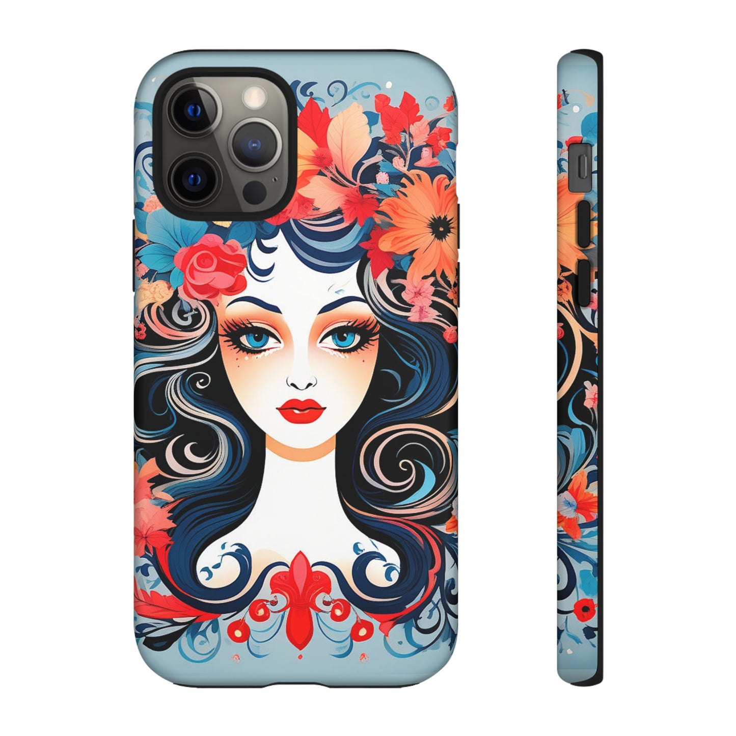 Floral Lady Tough Case