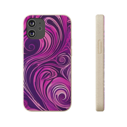 Abstract Illusions Biodegradable Case