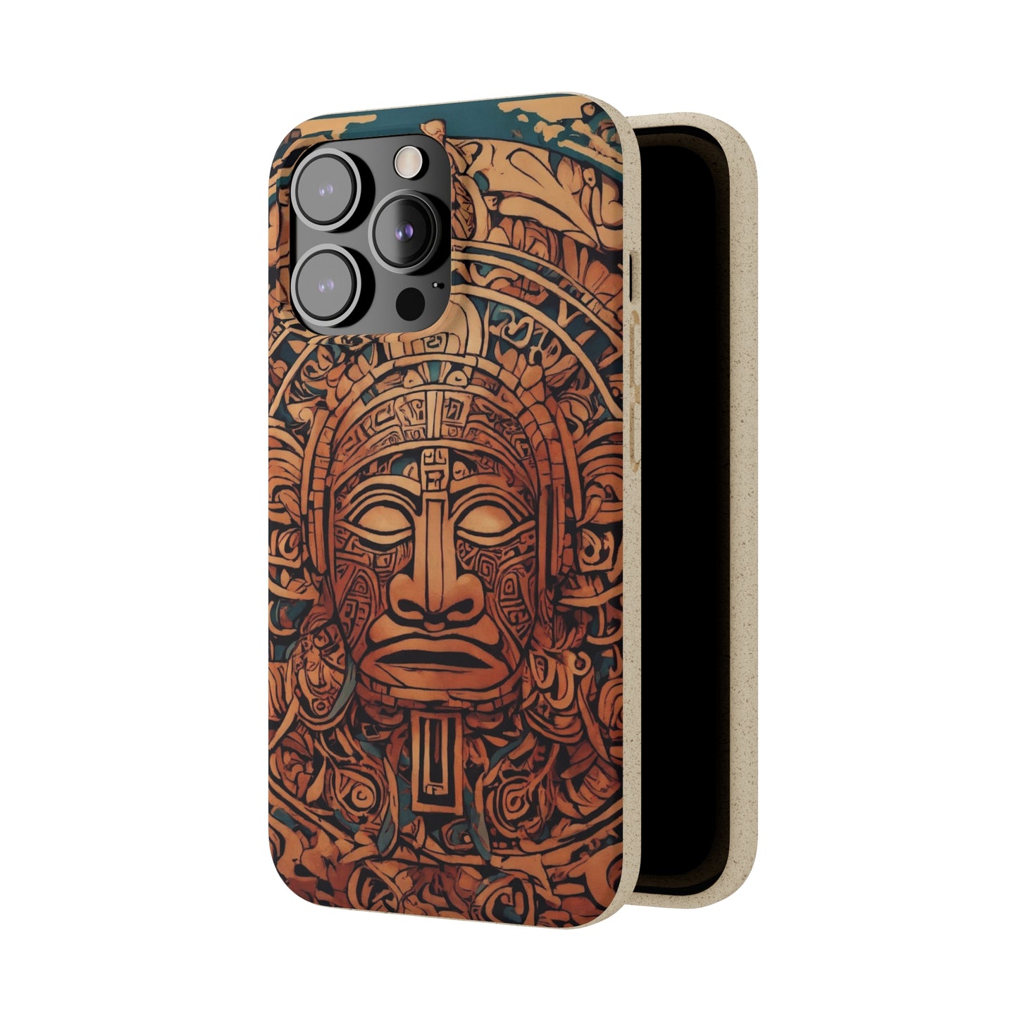 Marquesan Tattoo Style Biodegradable Case