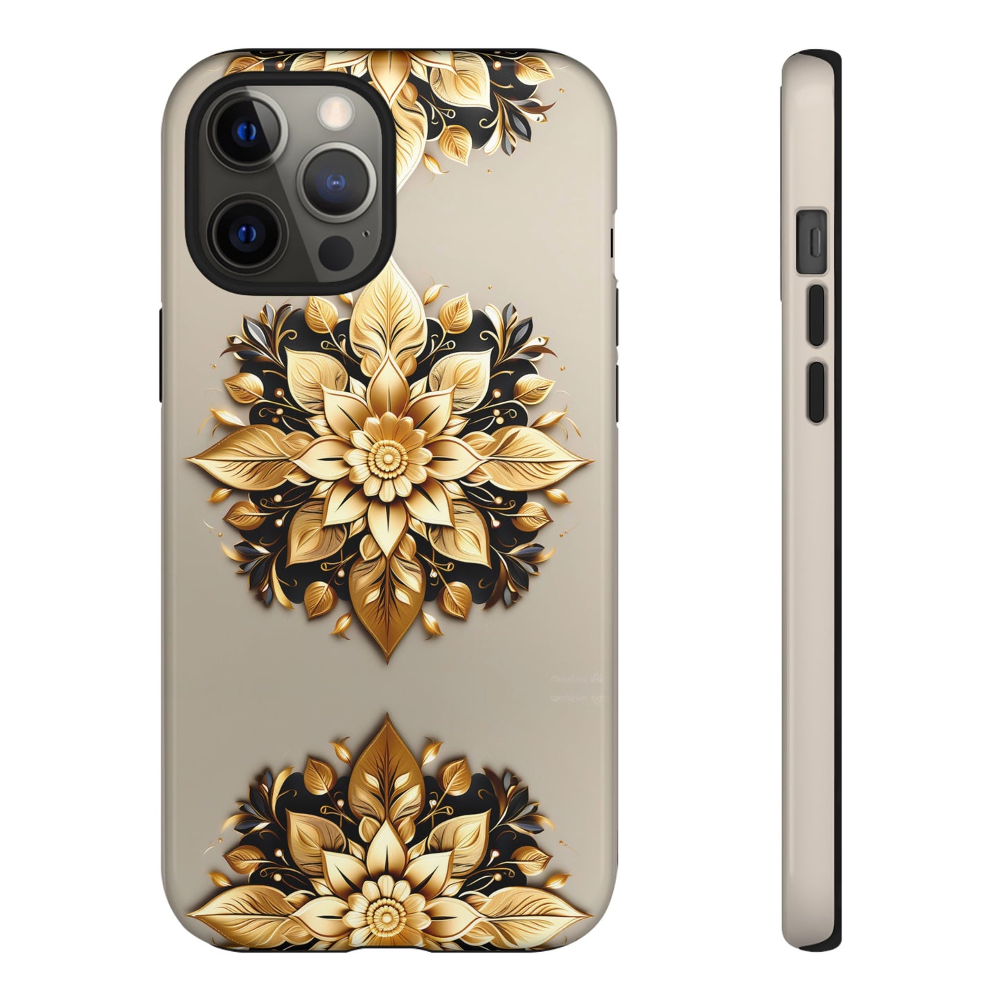 Golden Flower Tough Case