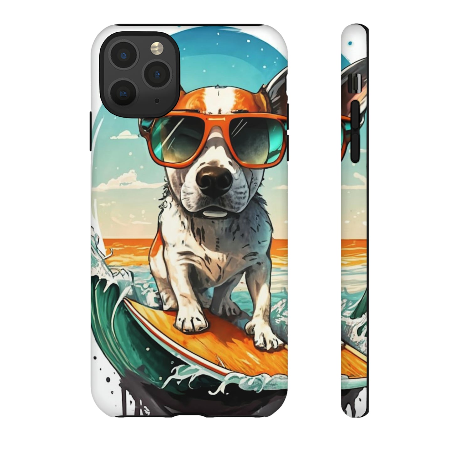 Dog Surfer Tough Case