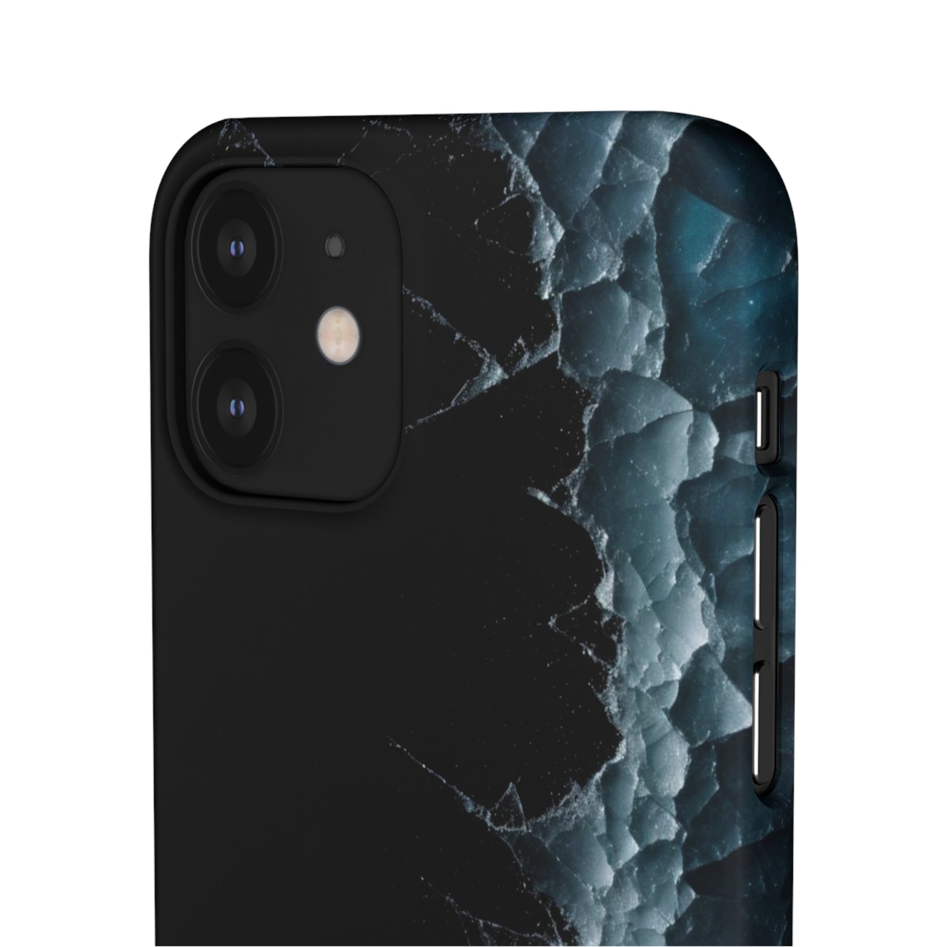 Blue Ice Cracking Snap Case - Colorwink