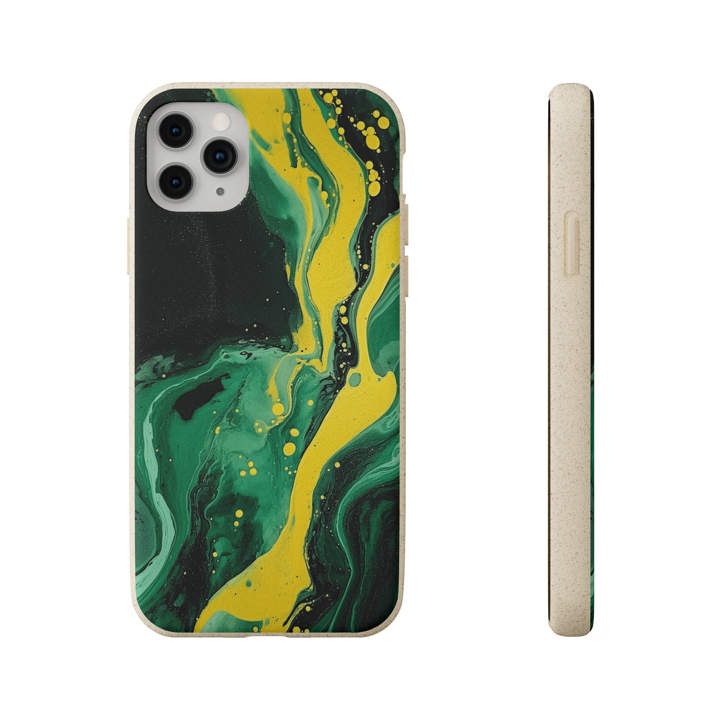 Swirling Shadows Design Biodegradable Case