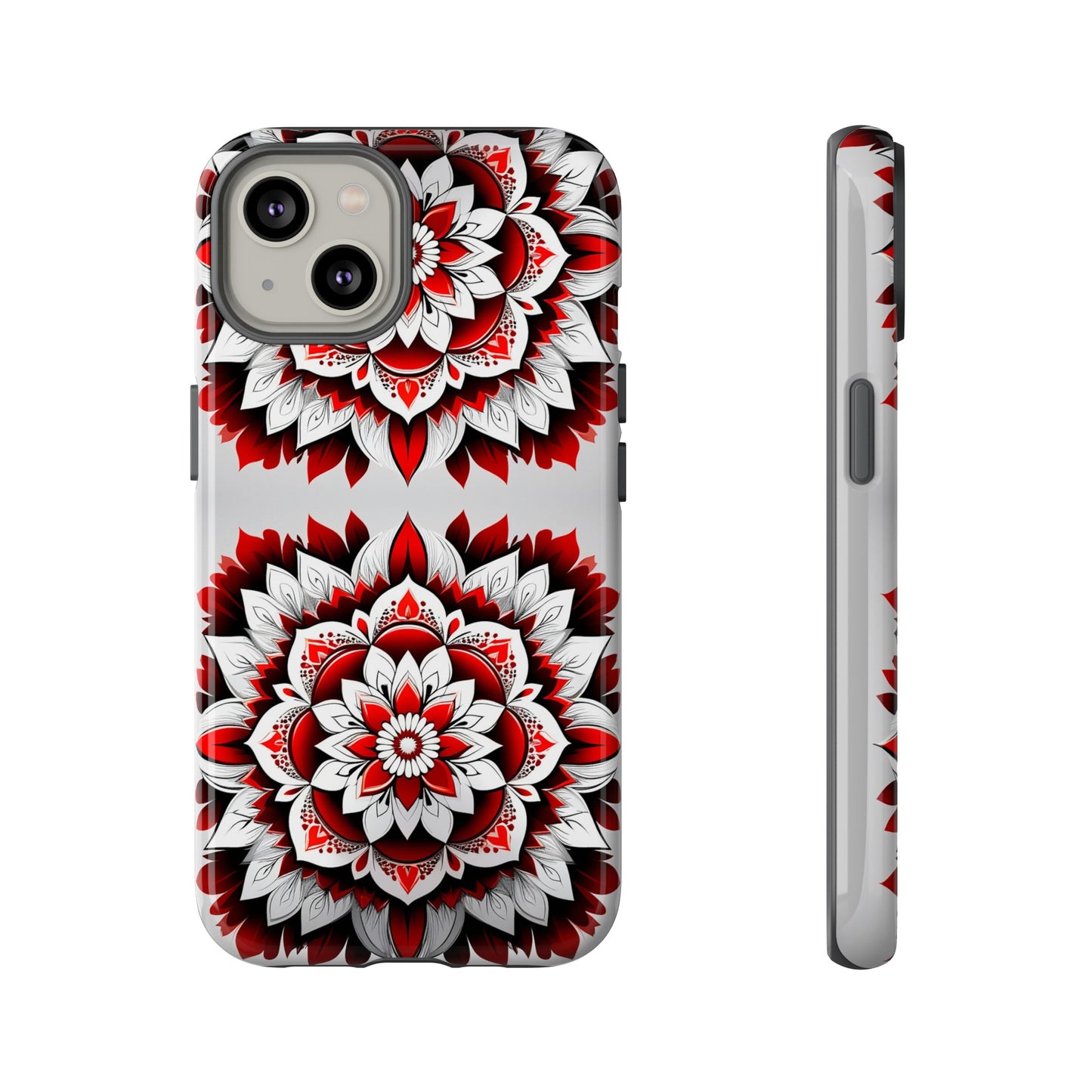 Flower Symmetry Pattern Tough Case