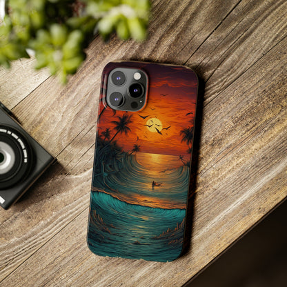 Golden Horizon Slim Case - Colorwink