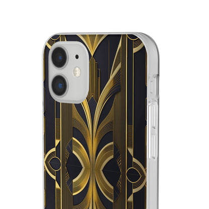 Abstract Golden Flexi Case