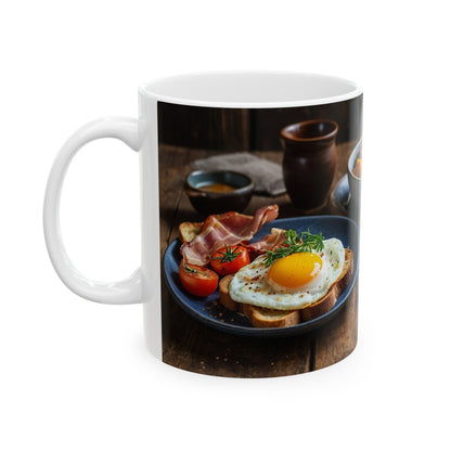 American Breakfast Coffee Mug