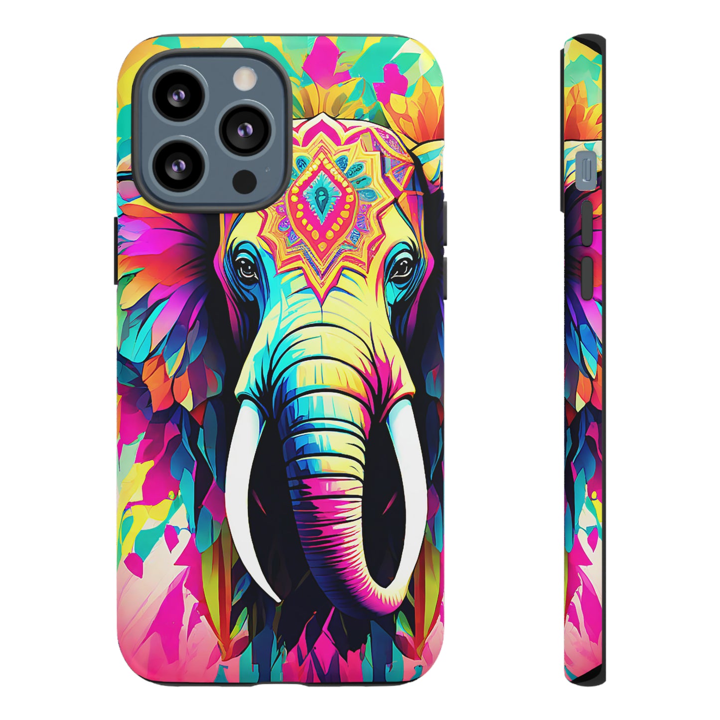 Psychedelic Elephant Tough Case