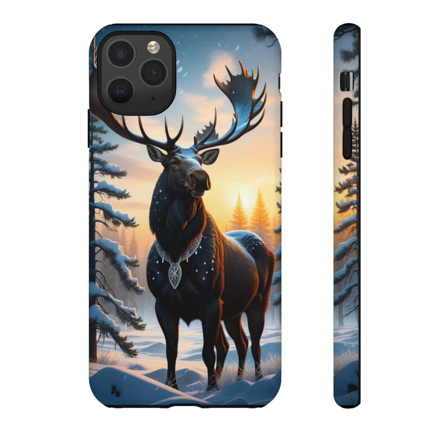 Winter Moose Tough Case