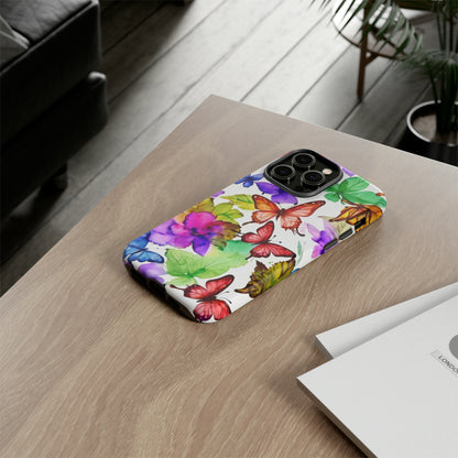 Butterfly Art Pattern Tough Case