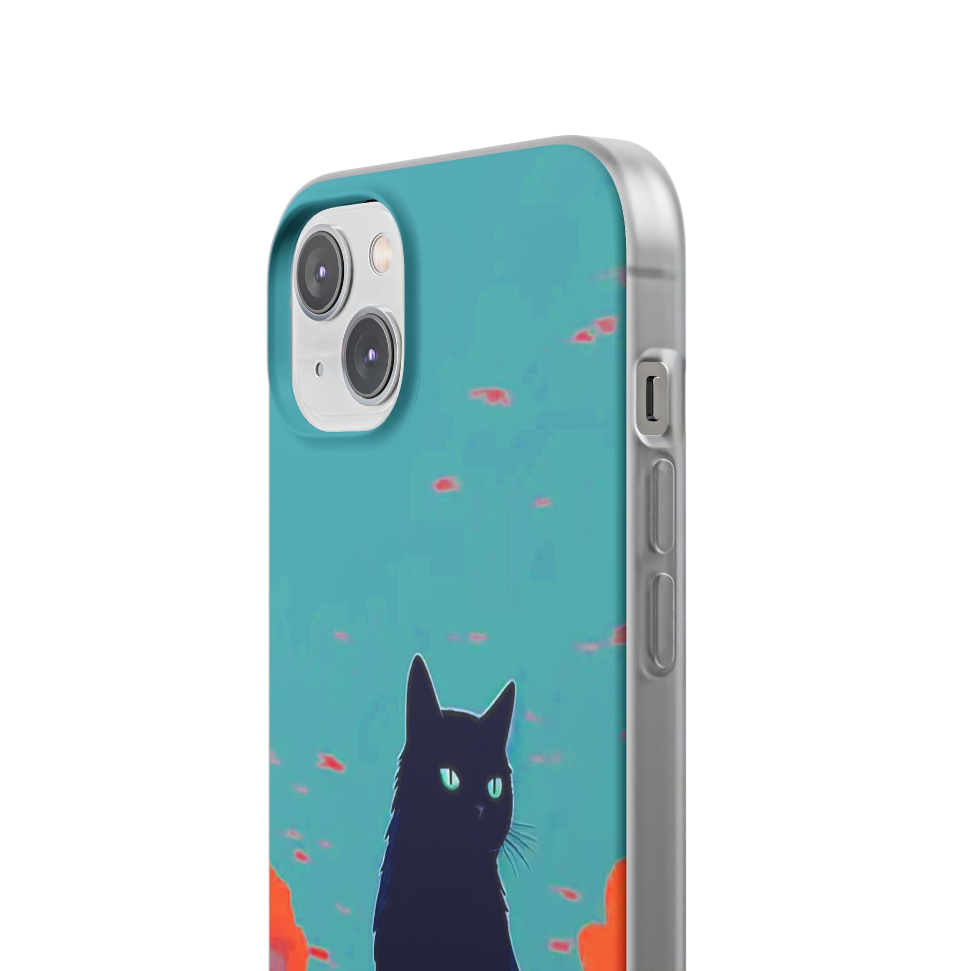 Black Cat Flexi Case - Colorwink