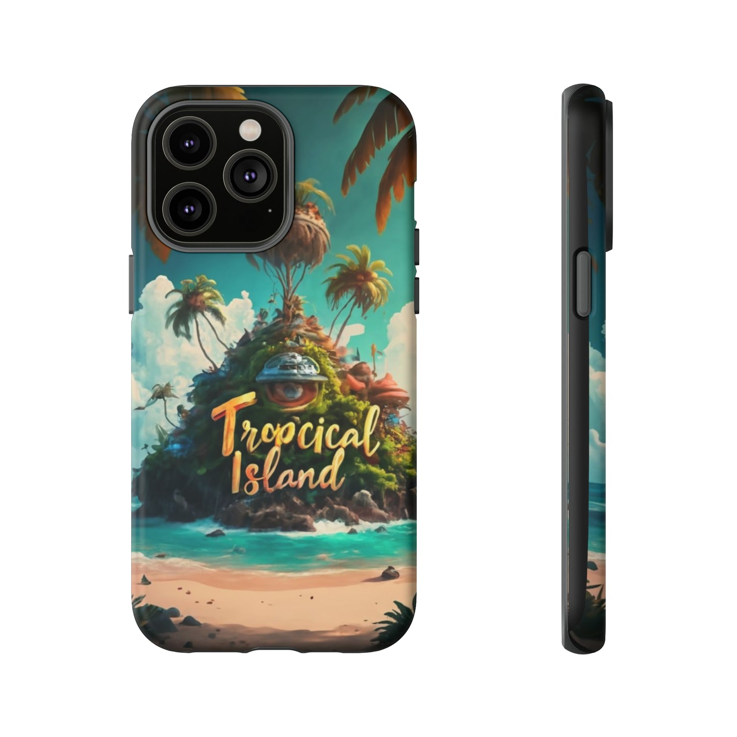 Tropical Island Tough Case