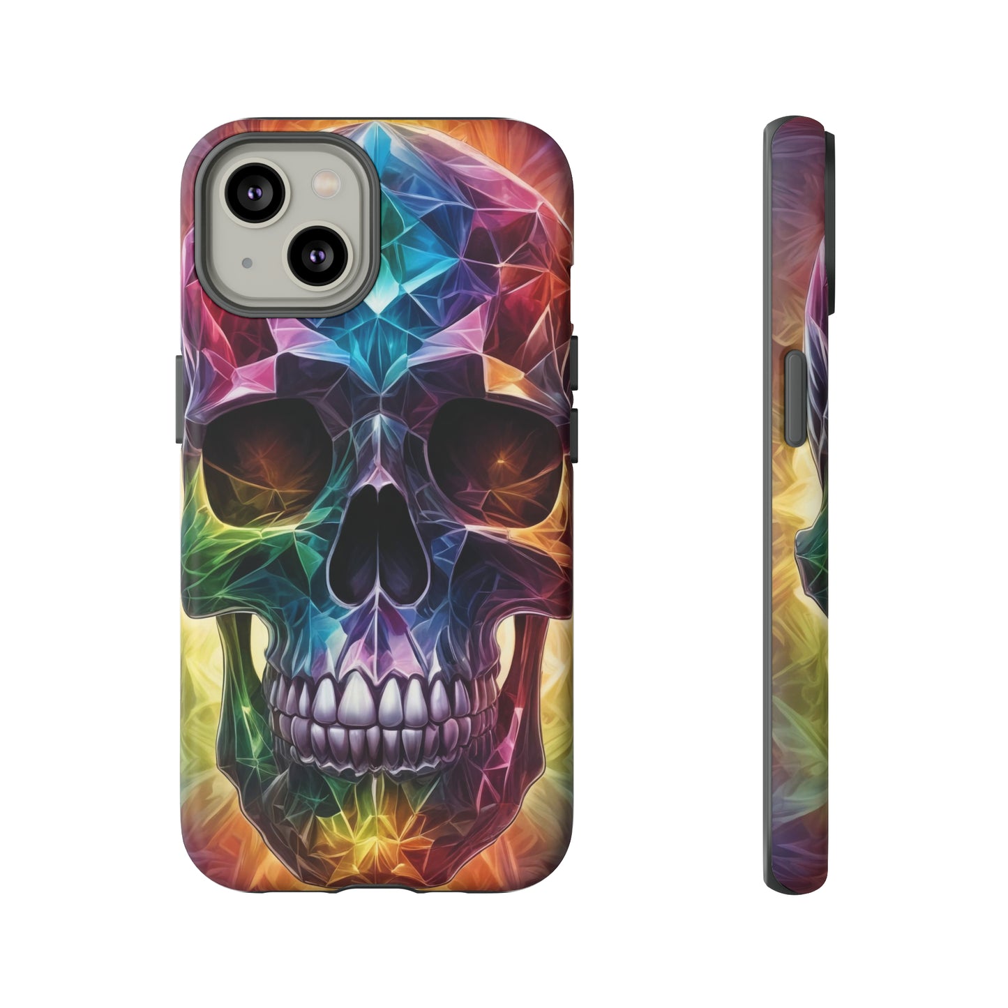 Psychedelic Skull Tough Case