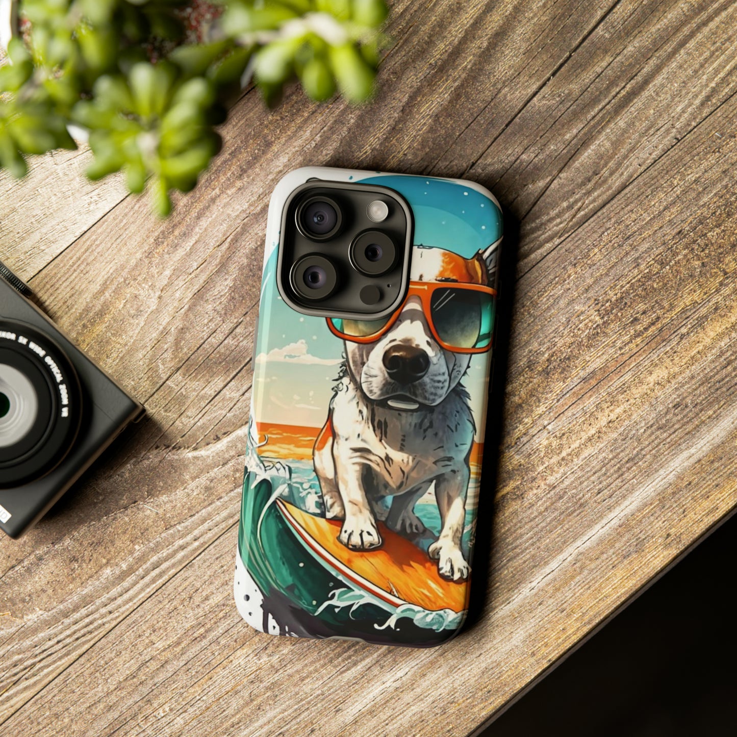 Dog Surfer Tough Case