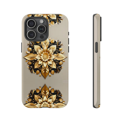 Golden Flower Tough Case