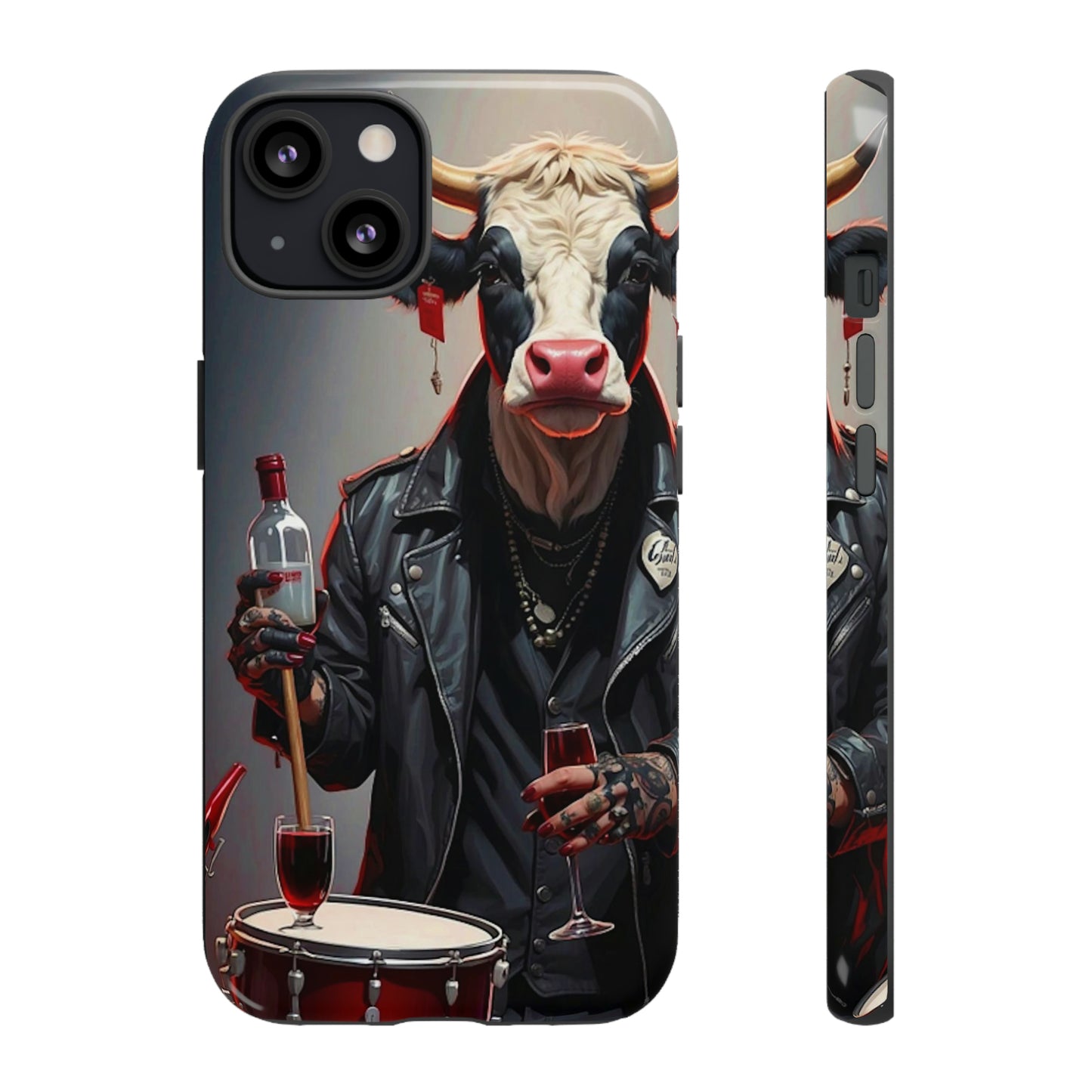 Drummer Moo Tough Case