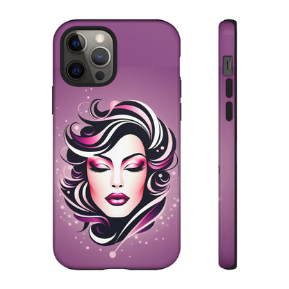 Magenta Lady Tough Case