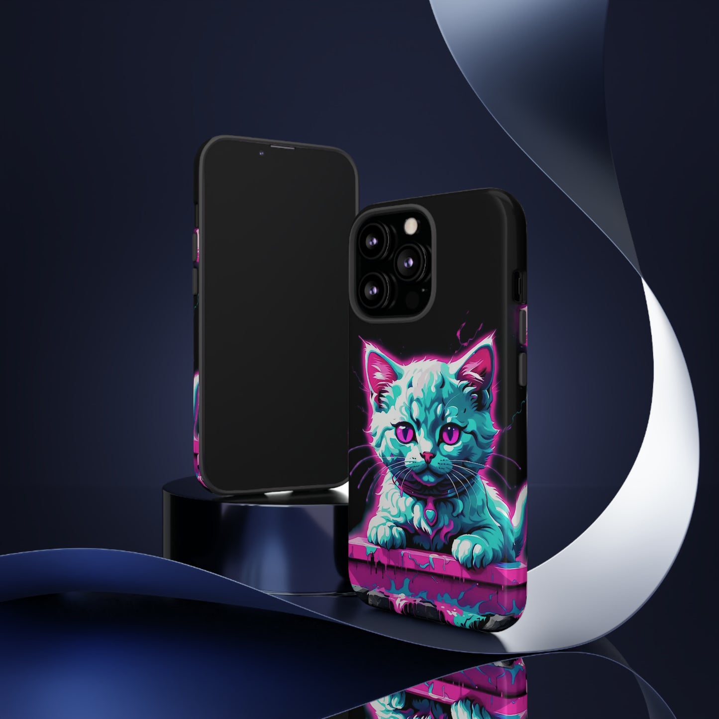 Neon Cat Tough Case