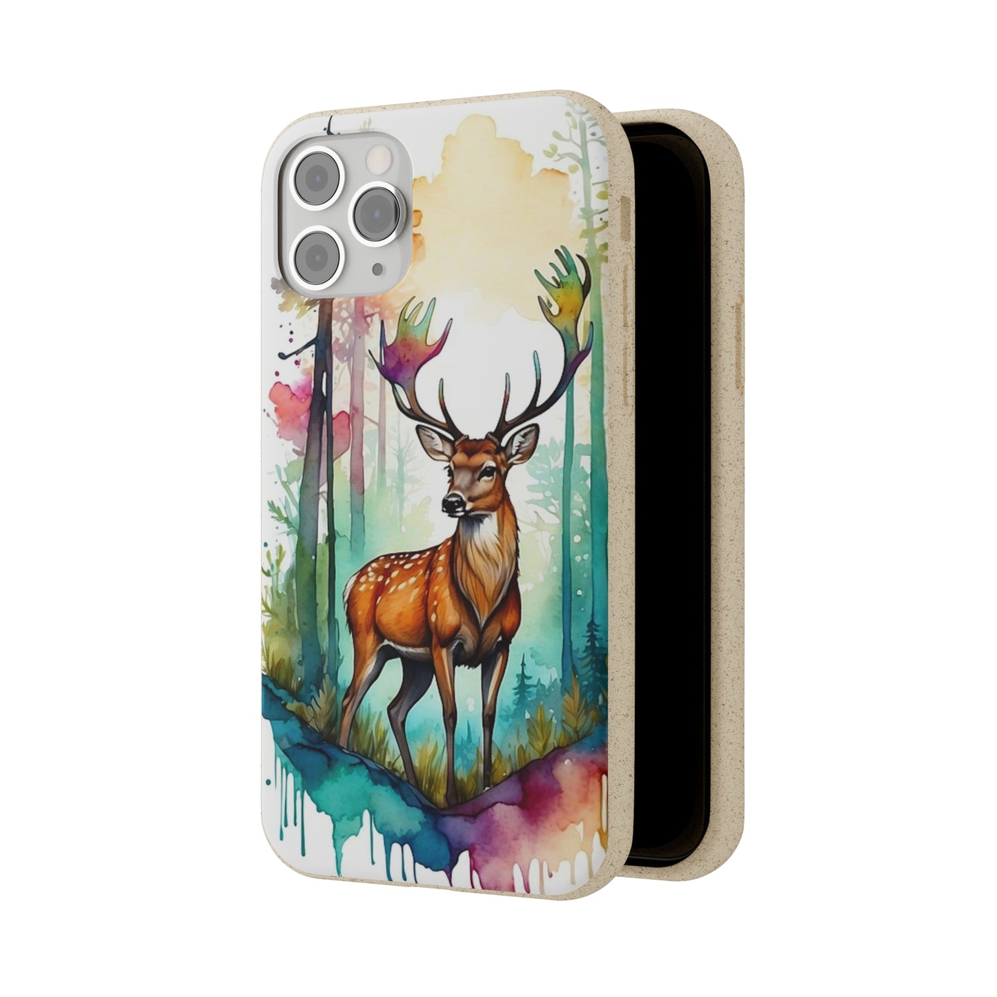 Forest Majesty Deer Biodegradable Case