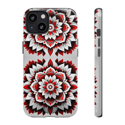 Flower Symmetry Pattern Tough Case