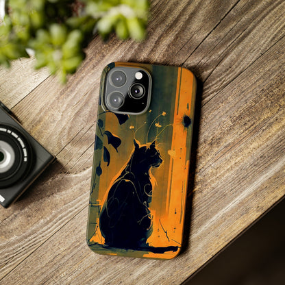 Cat Slim Phone Case - Colorwink