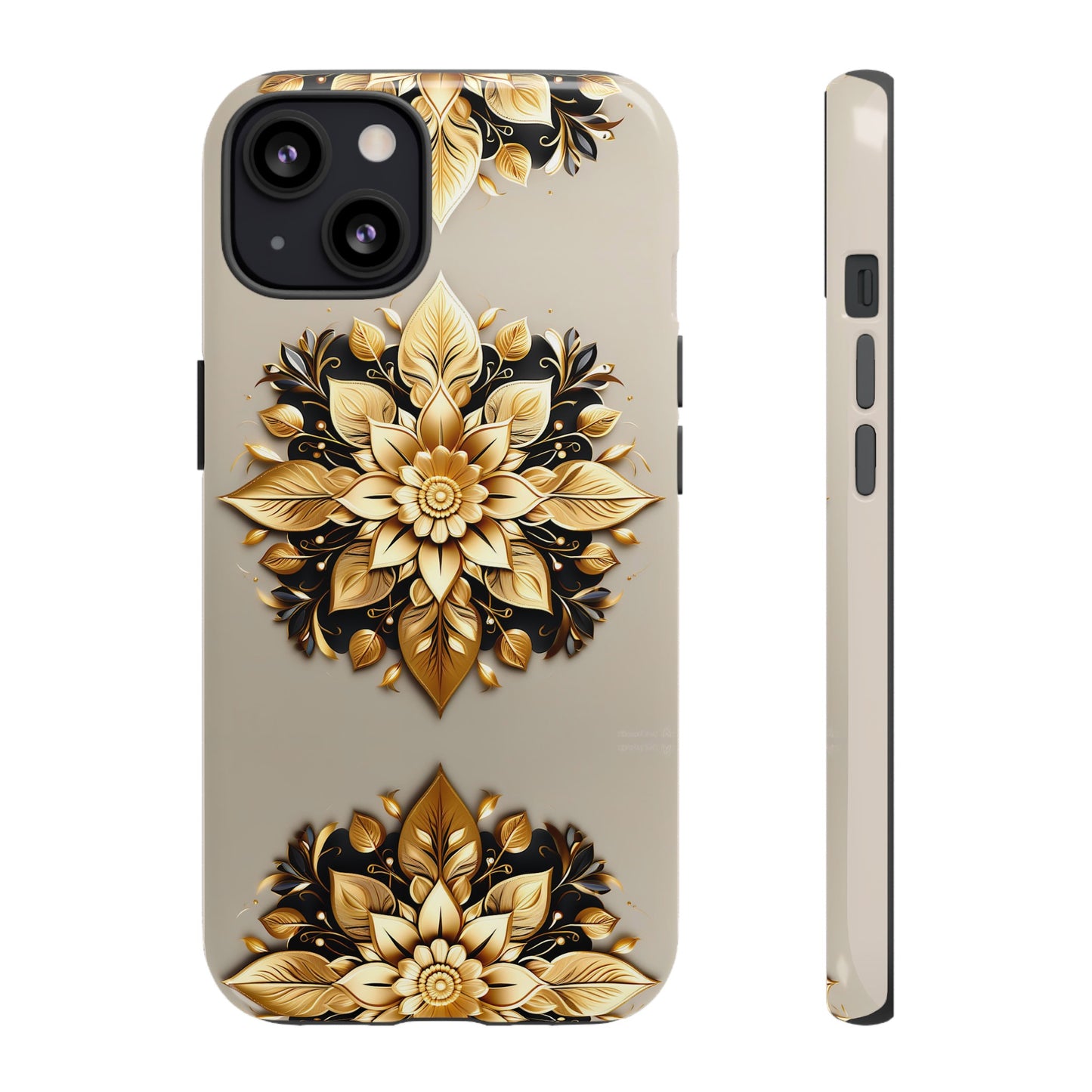 Golden Flower Tough Case