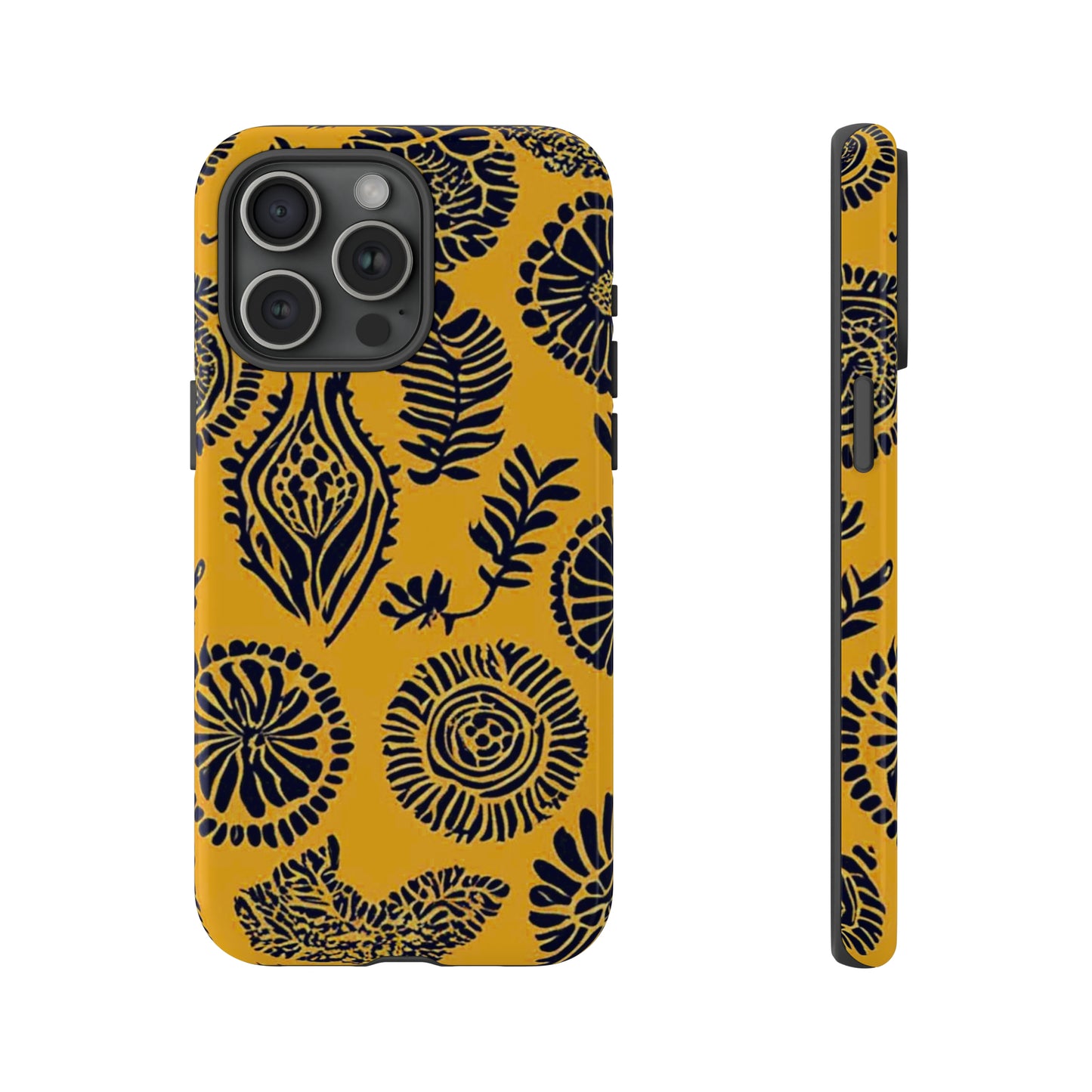 Yellow Pattern Tough Case