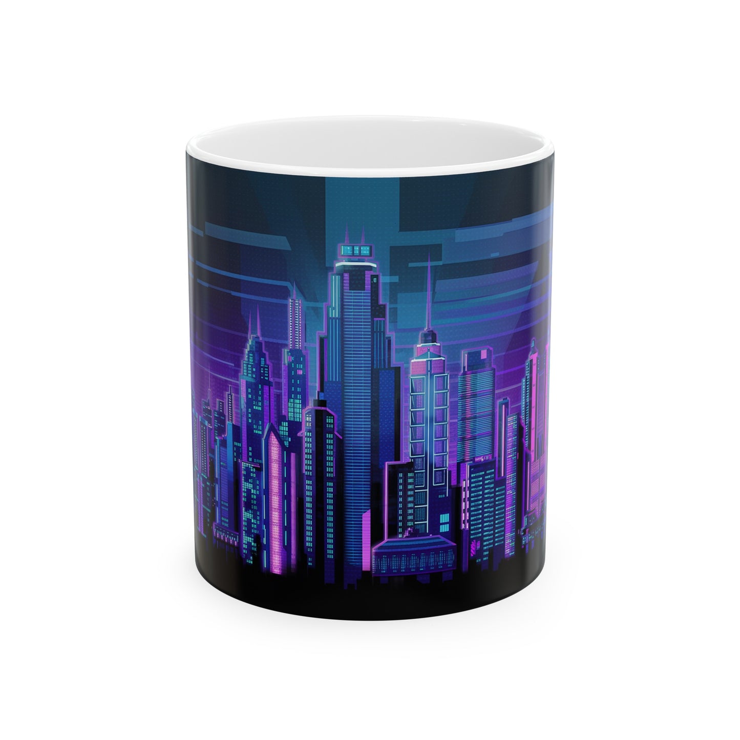 Cyber-City Coffee Mug